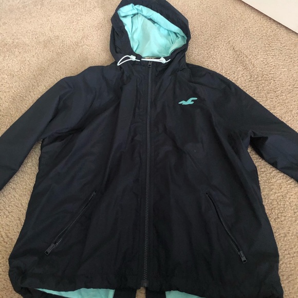 Hollister Jackets & Blazers - Hollister navy windbreaker